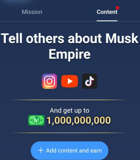 Скриншот из бот игры в телеграм - Musk Empire 